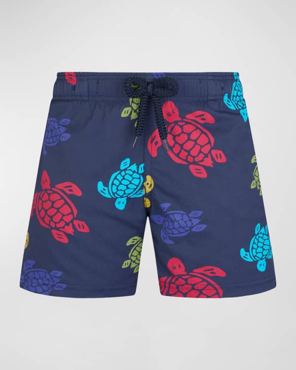 Burberry Boy s Kameron Vintage Check Swim Trunks Size 3 14