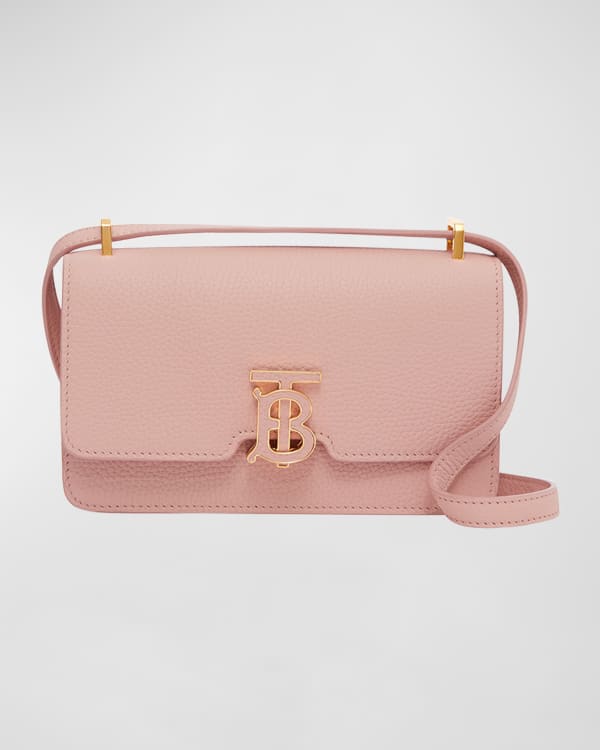 Burberry Hampshire Small Vintage Check Canvas & Leather Crossbody Bag