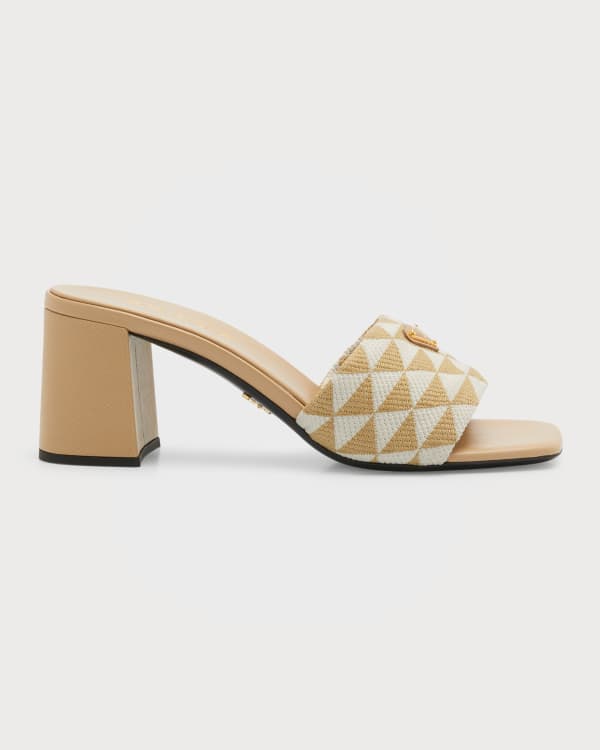 Prada suede platform sandal shop