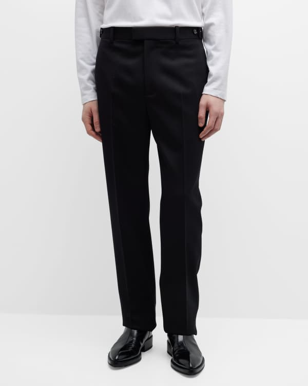Canali Men's Wool-Stretch 5-Pocket Trousers | Neiman Marcus