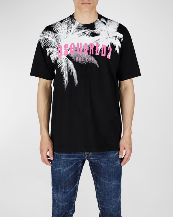 Dsquared2 Men's Icon Splatter Cool T-Shirt | Neiman Marcus