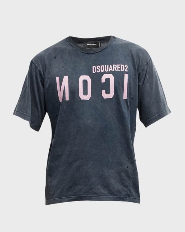 Diesel Men's Flocked Logo Jersey T-Shirt | Neiman Marcus