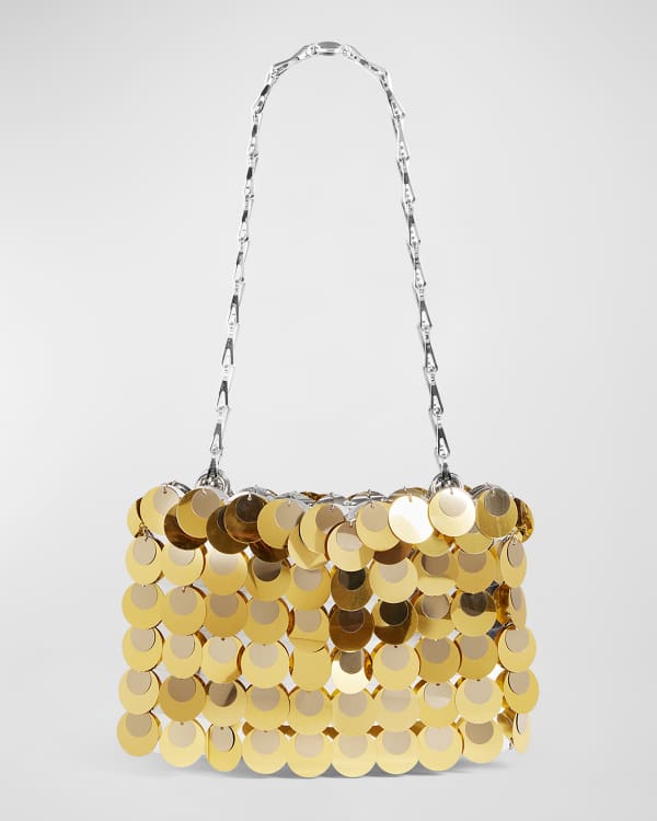 Rabanne Sparkle Nano Heart Shoulder Bag | Neiman Marcus