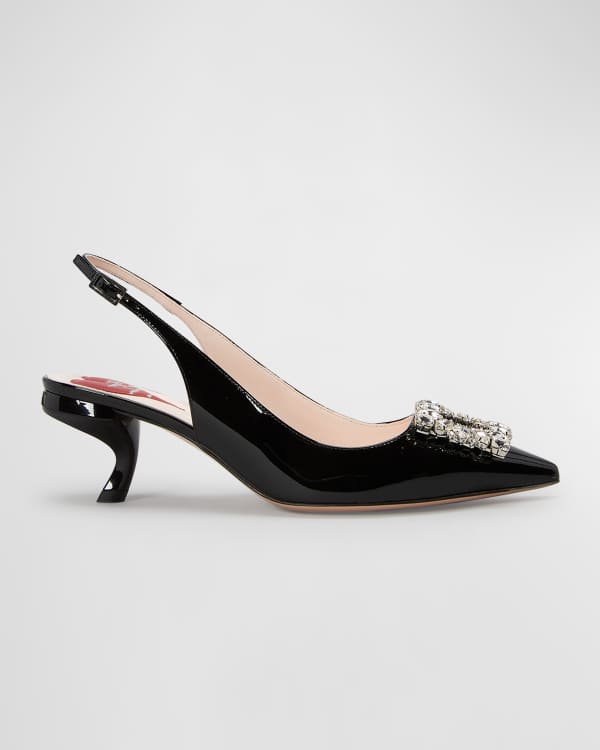 Miu miu gingham slingbacks outlet