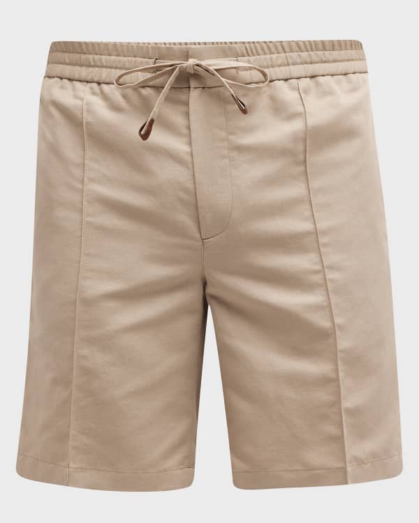 Kiton knee-length chino shorts - Green