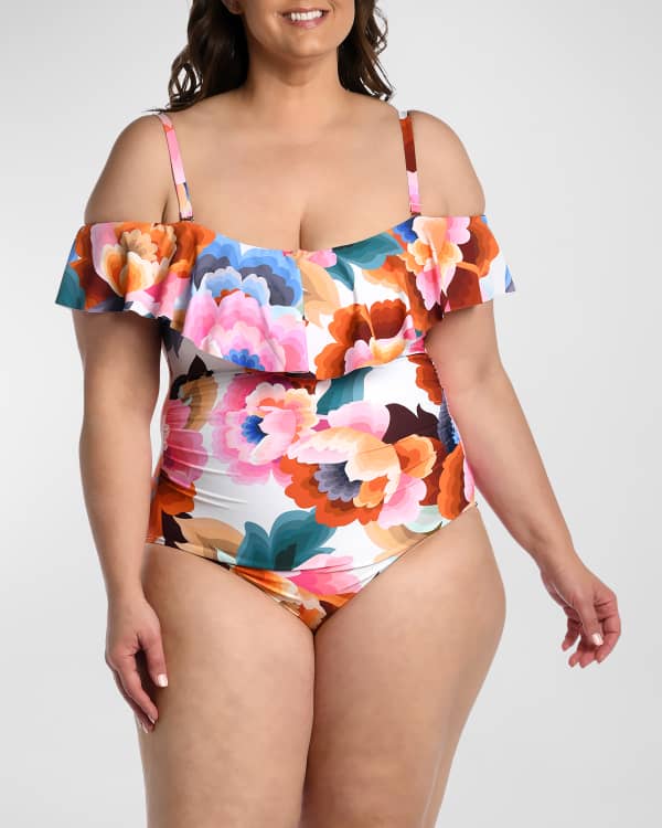 Neiman marcus 2025 plus size swimwear