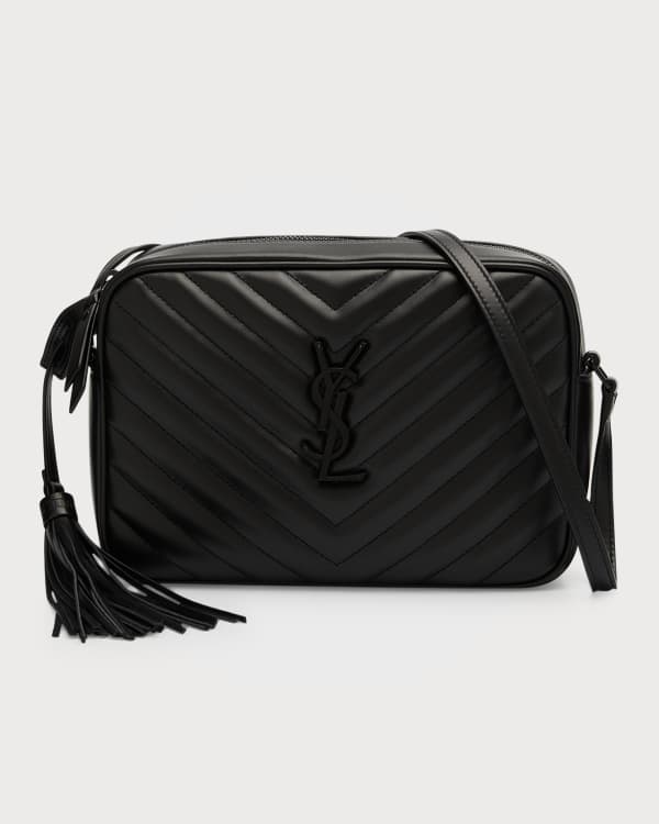 Saint Laurent Lou Medium Camera Monogram YSL Calf Crossbody Bag