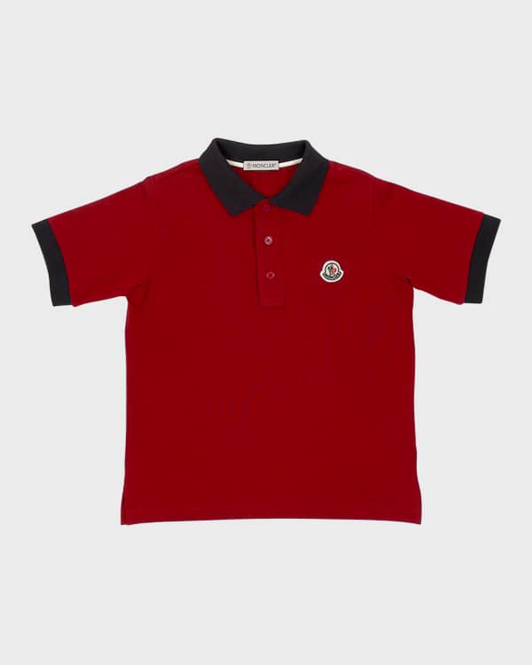 Boys moncler polo sales