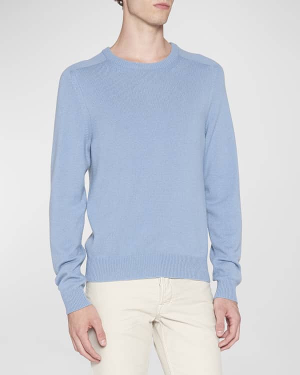 TOM FORD Men's Cashmere-Silk Knit V-Neck Sweater | Neiman Marcus