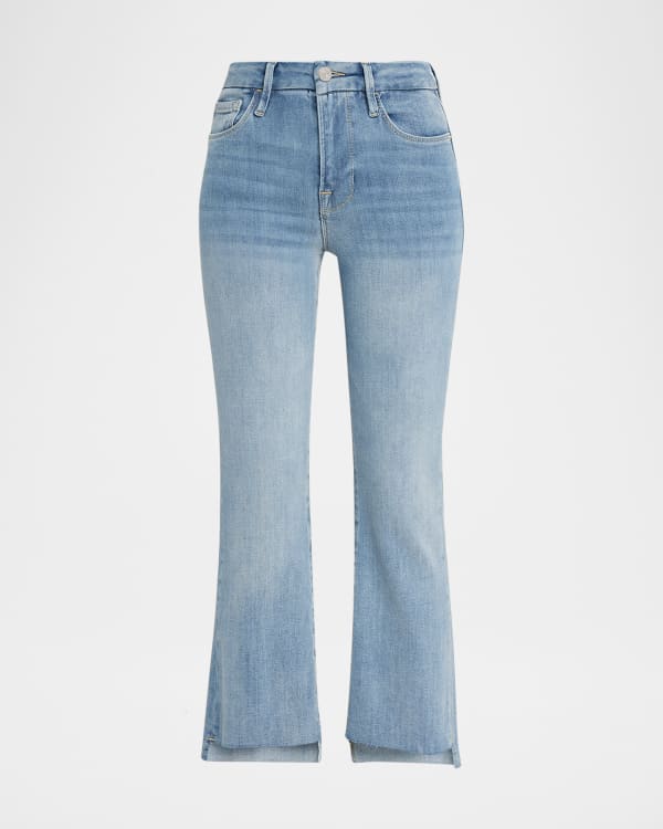 Frame le crop mini bootcut jeans on sale
