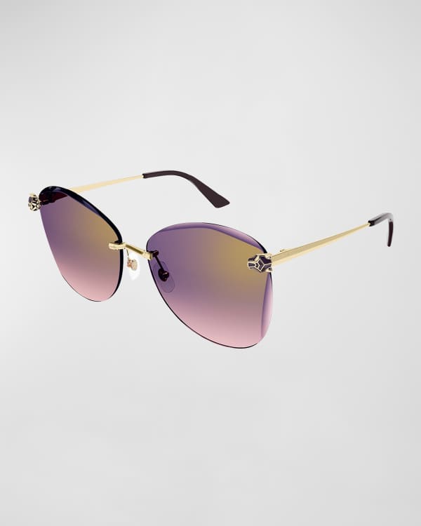 LV Jewel Square Sunglasses - Gradient Blue - Women - Accessories