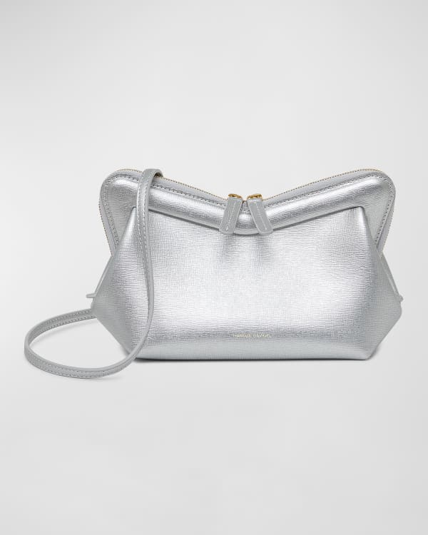 FRAME Le Signature Mini Smooth Leather Crossbody Bag | Neiman Marcus