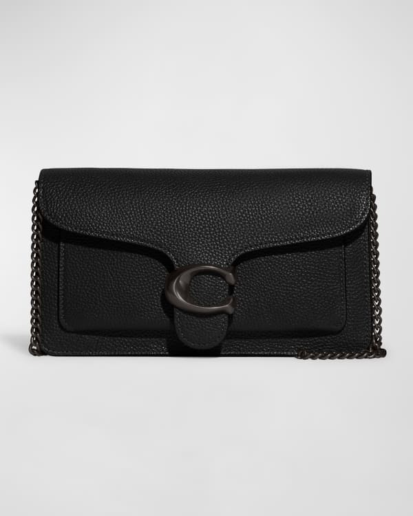 Cassie crossbody in polished pebble leather outlet