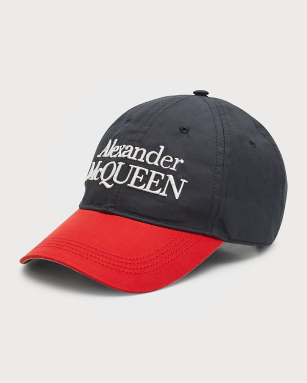 Alexander McQueen Men's Graffiti Baseball Hat | Neiman Marcus