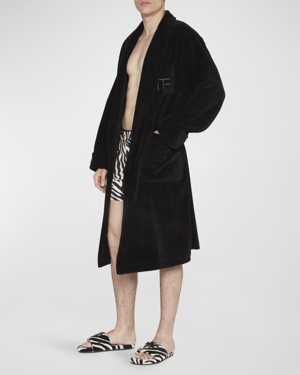 Versace Unisex Barocco Sleeve Robe