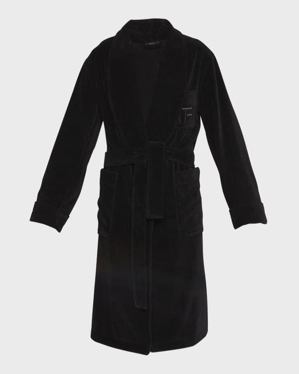 Versace Unisex Barocco Sleeve Robe