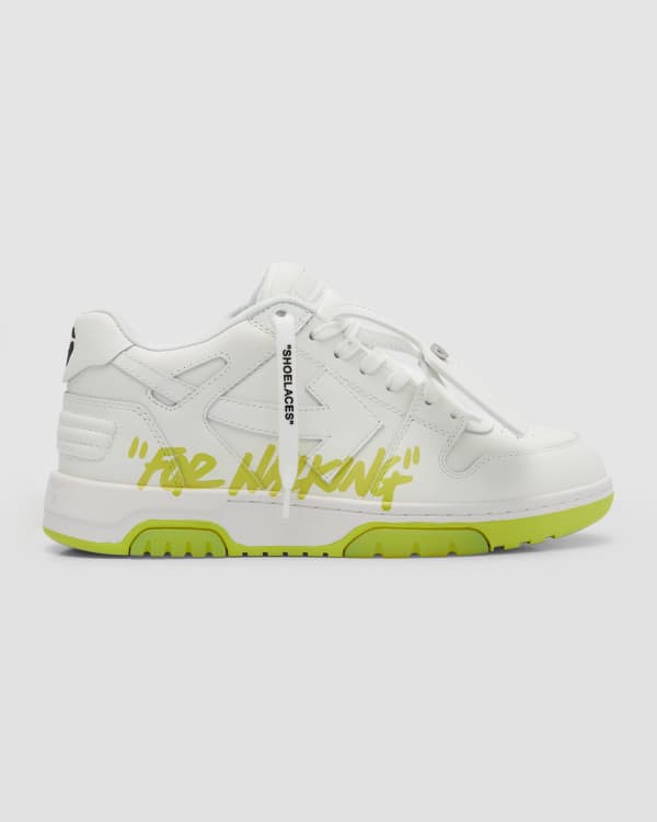 Off-White Men's Out of Office Crystal Arrows Low-Top Sneakers