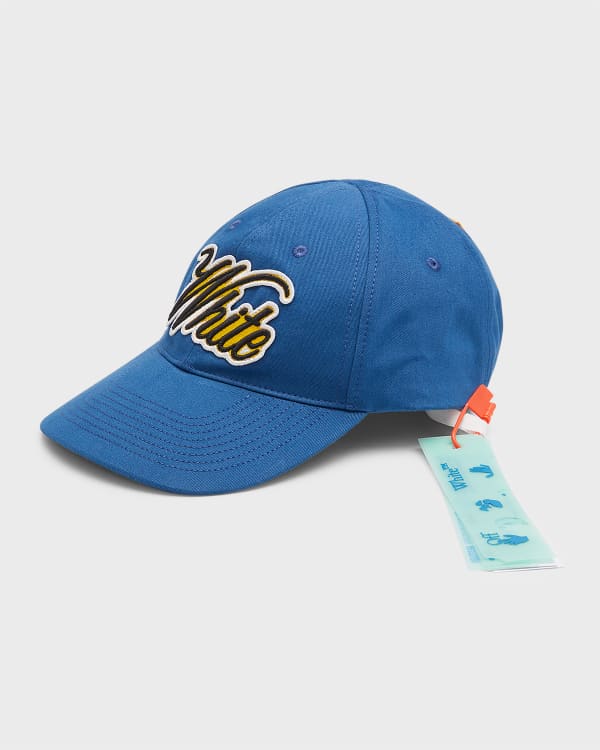 OffWhite Men's Cat Varsity 6Panel Baseball Cap Neiman Marcus