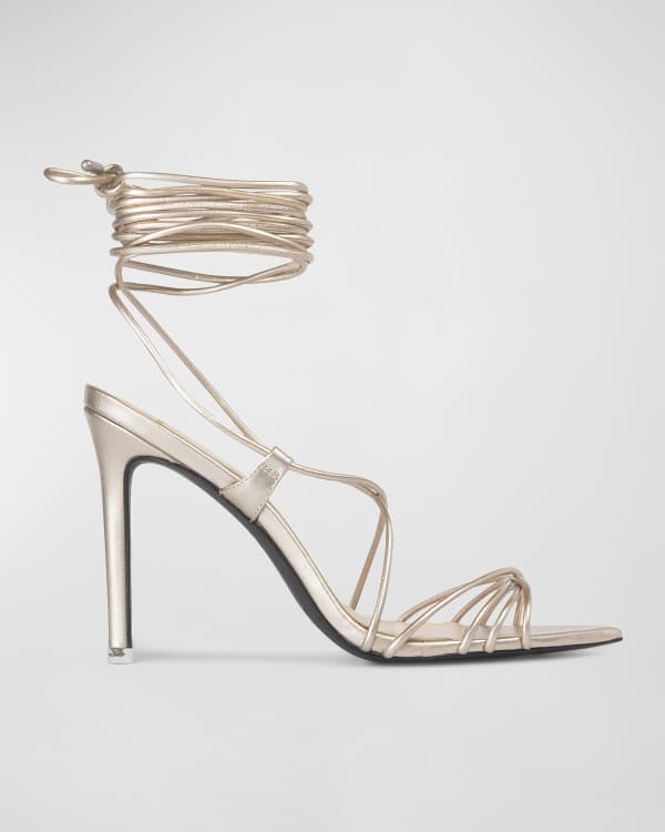 studded wrap sandals