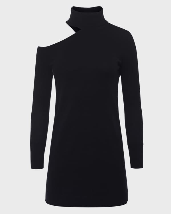 Theory cashmere turtleneck dress clearance