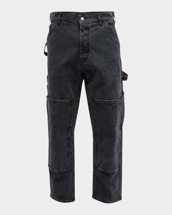 Pleated outlet jeans mens