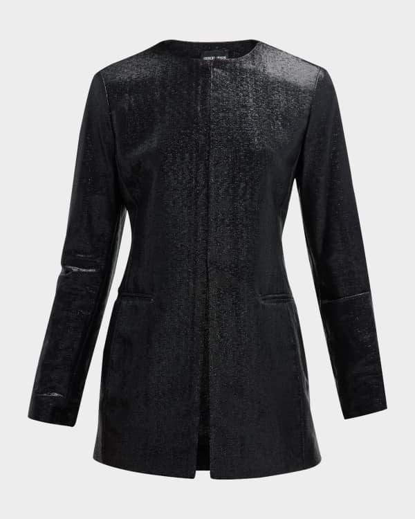 THE ROW Fletcher Single-Breasted Wool Jacket | Neiman Marcus