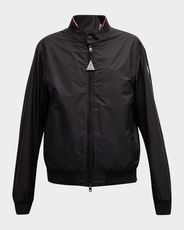 Moncler Men's Bicolor Sweat Track Jacket | Neiman Marcus