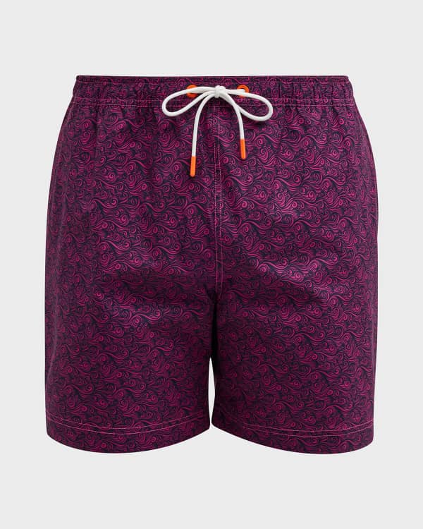VILEBREQUIN Men Merinol Wool Super 120'S Swim Shorts Bicolor