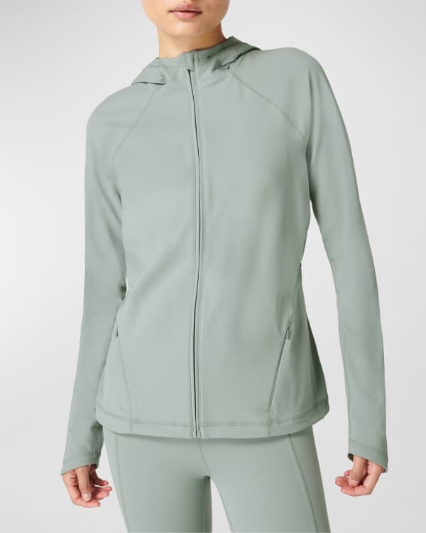 Sweaty Betty Riley Swing-Back Zip-Through Jacket | Neiman Marcus