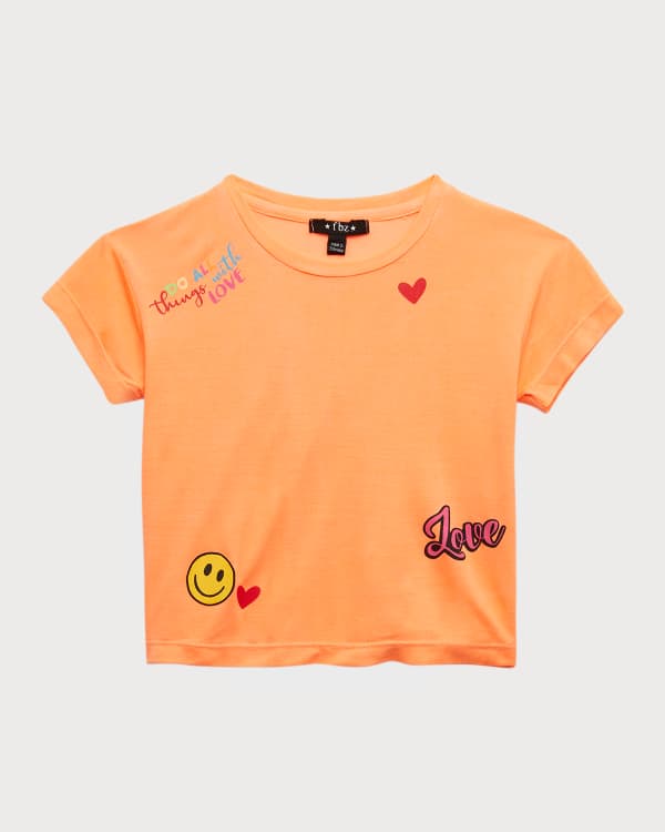 Fendi Black Girl Print T- Shirt