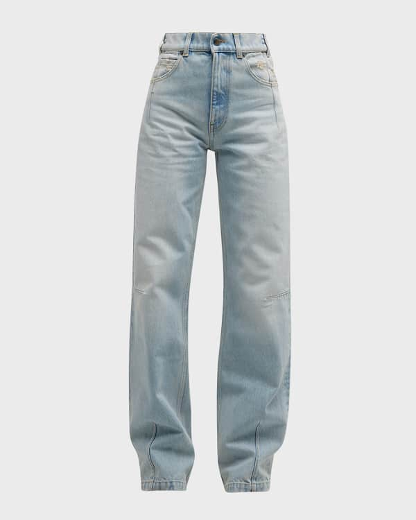 Straight-leg Denim Pants