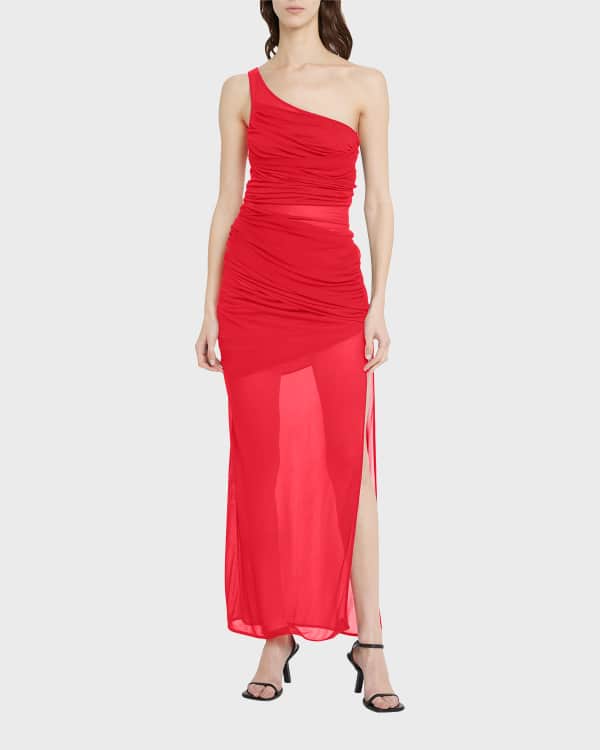 Likely roxy one shoulder gown best sale