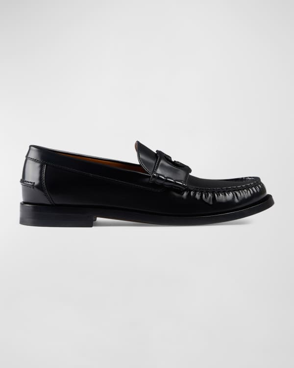 Men's Wedian Nubuck Loafers | Neiman Marcus