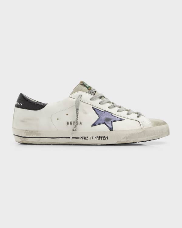 Prada Men's Downtown Leather Low-Top Sneakers | Neiman Marcus