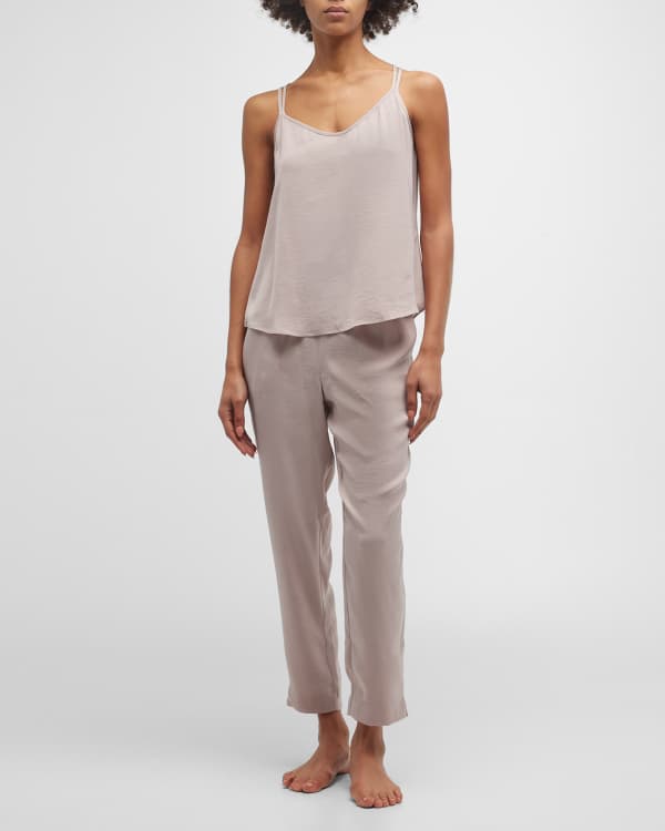 Barefoot Dreams - Washed Satin Tank And Pant Set