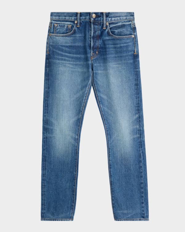 Prada Men's Relaxed-Leg Denim Jeans | Neiman Marcus