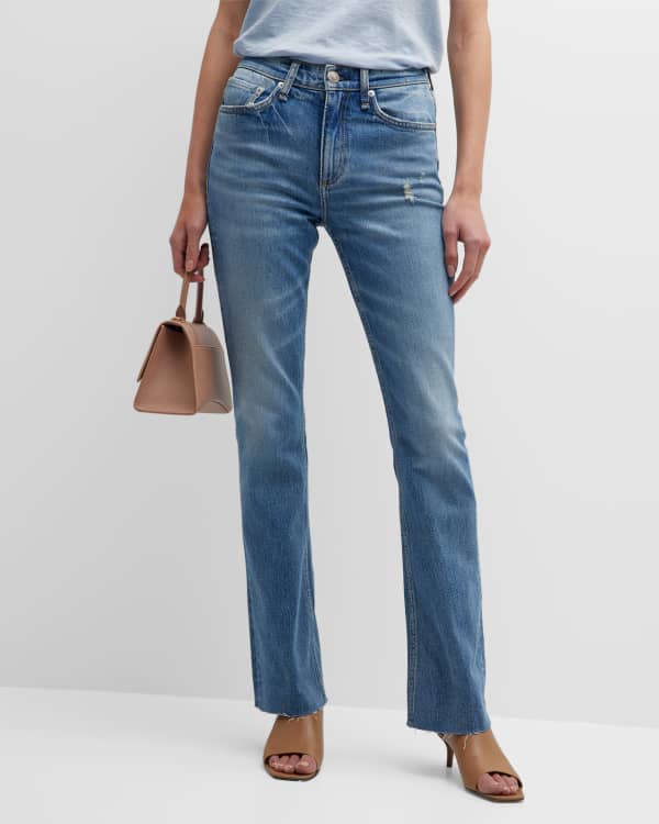 Shop rag & bone Peyton Bootcut Mid-Rise Jeans