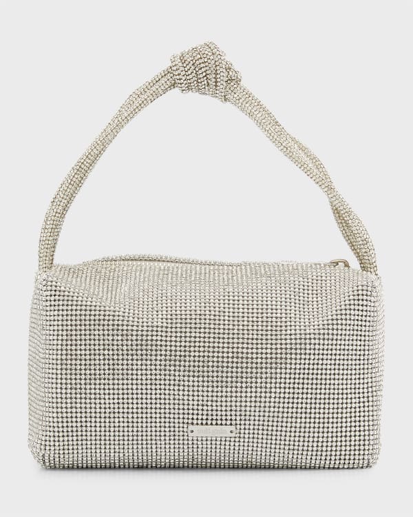 Cult Gaia Cora Beaded Wood Top-Handle Bag | Neiman Marcus