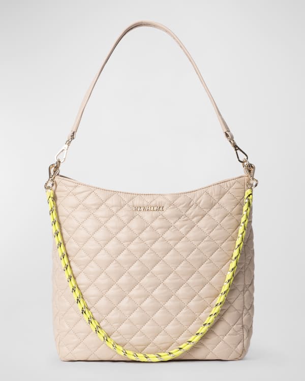 MZ WALLACE Crosby Quilted Hobo Shoulder Bag Neiman Marcus