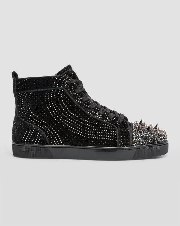 Christian Louboutin Men's Fun Louis Junior Spikes Tonal Low-Top Sneakers -  Bergdorf Goodman