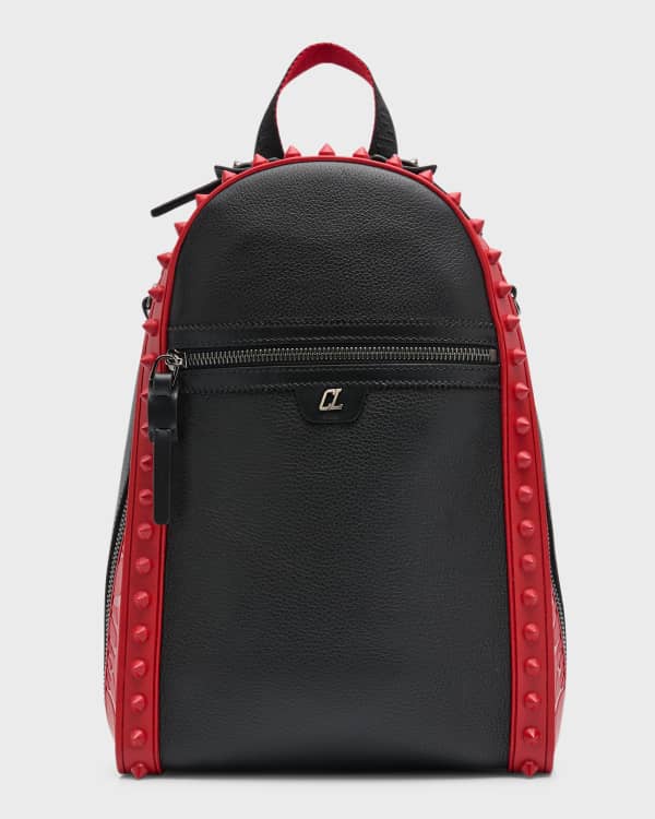 Christian Louboutin Backloubi Small Nylon Backpack, Black | Neiman