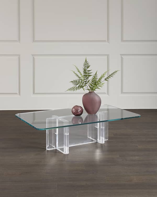Interlude acrylic coffee table new arrivals