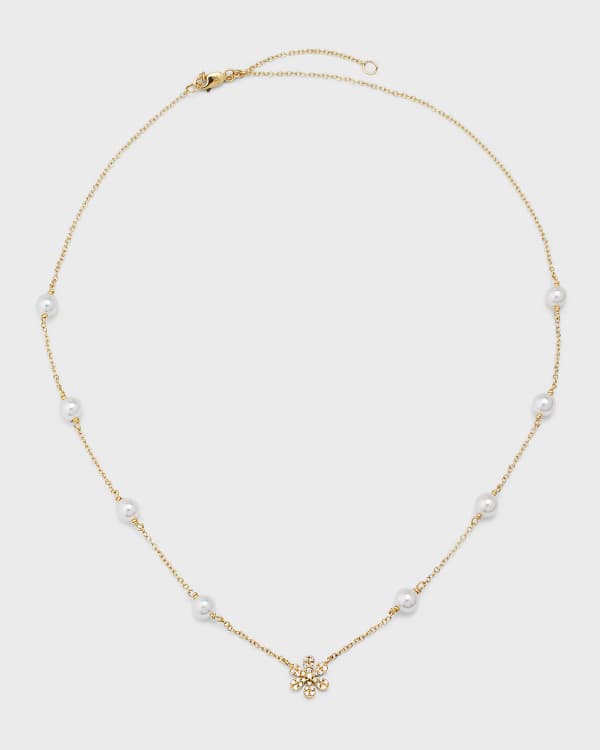gorjana Chloe Mini Dangling Disc Necklace Neiman Marcus