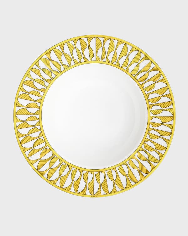 Mosaique Au 24 Gold Soup Plate