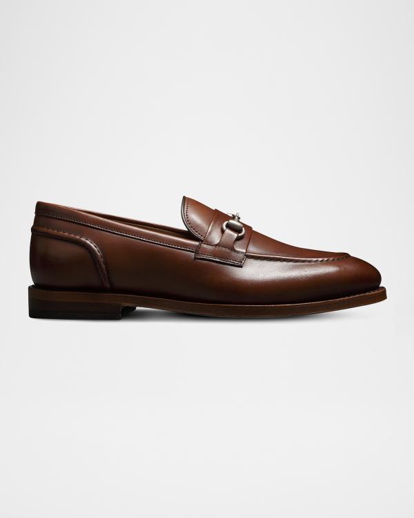 Allen Edmonds San Marco Walnut Brown Leather Plain Toe Derby Shoes 10D Allen edmonds san marco - Gem main image 4