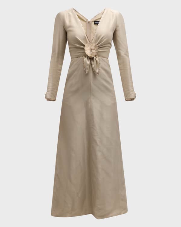 Neiman marcus silk dress clearance