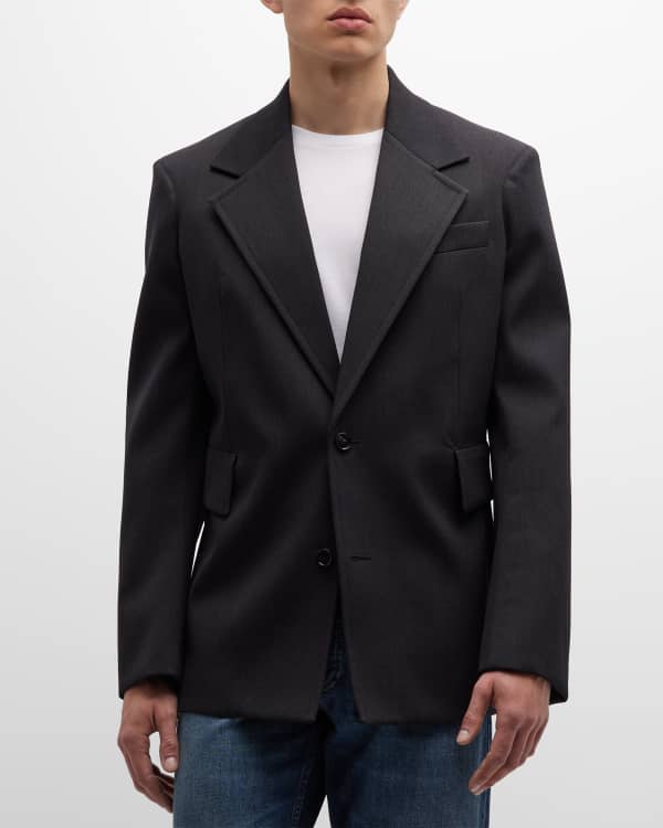 Burberry Men's Wool Suit Jacket