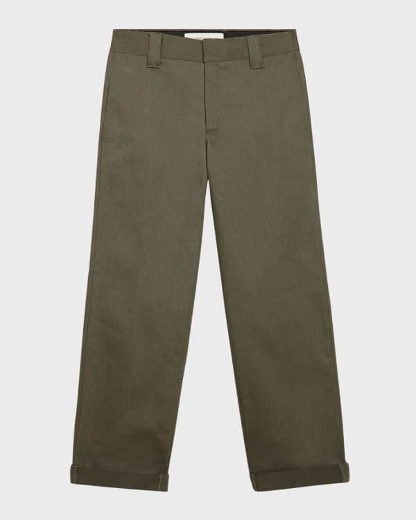 Victoria Snake woman gabardine Logo edition cargo pants straight