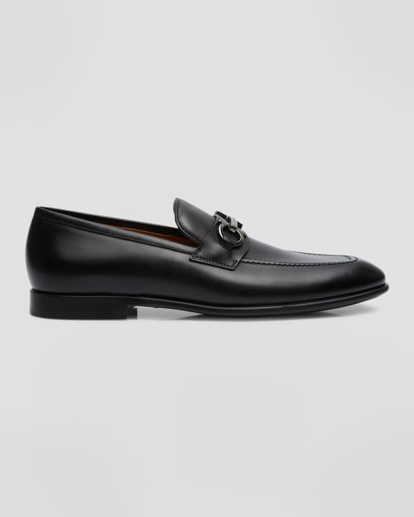 Peter Millar Men's Leather Bit Loafers | Neiman Marcus