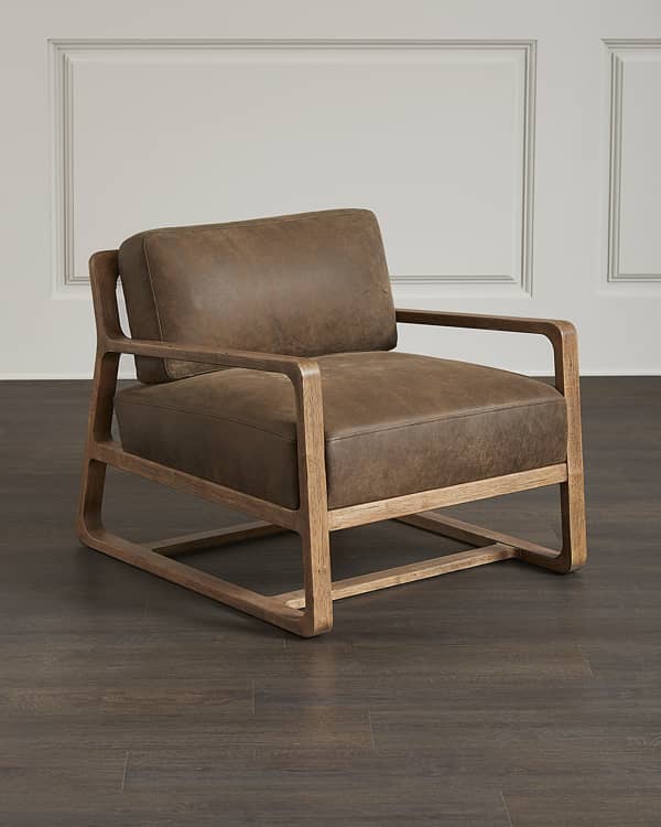 Hooker Furniture Ambroise Metal Frame Club Chair Neiman Marcus